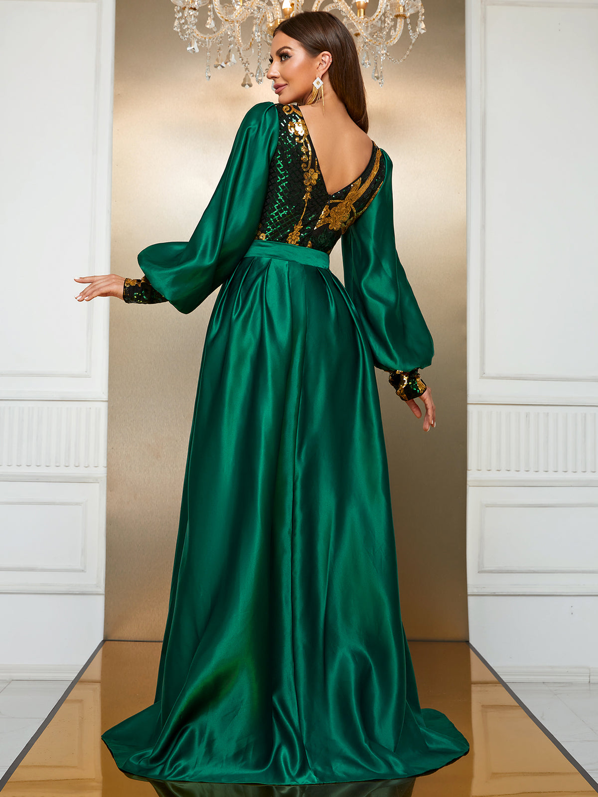 فساتين عربية بحزام 1288742