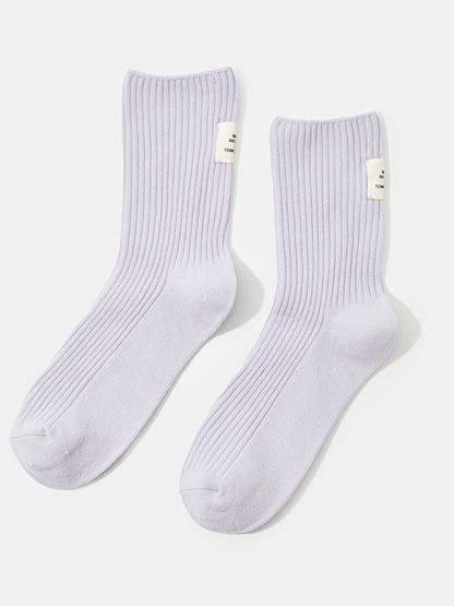 Ribbed Socks 120346