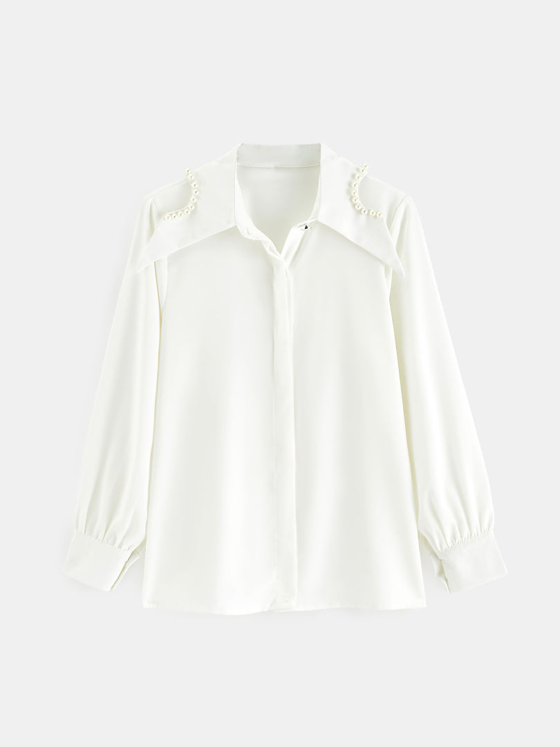 Beaded Detail Shirt 120917