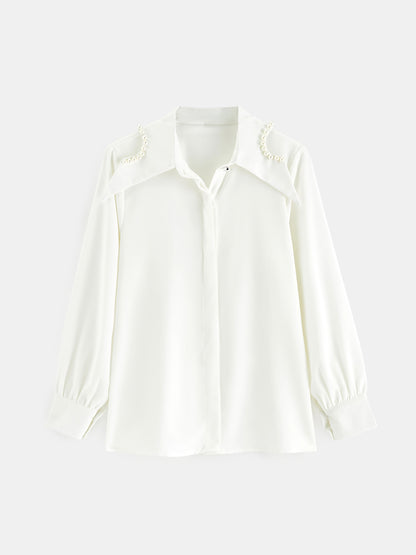 Beaded Detail Shirt 120917