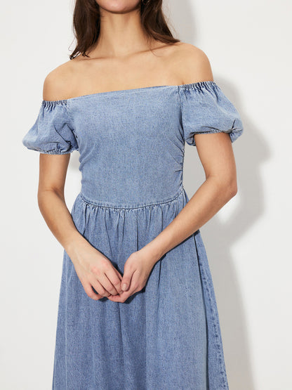 Denim Tube Dress 1251772