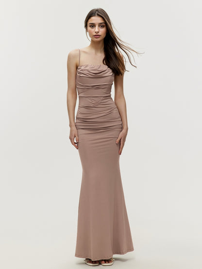Maxi Gathered Cami Dress 107375