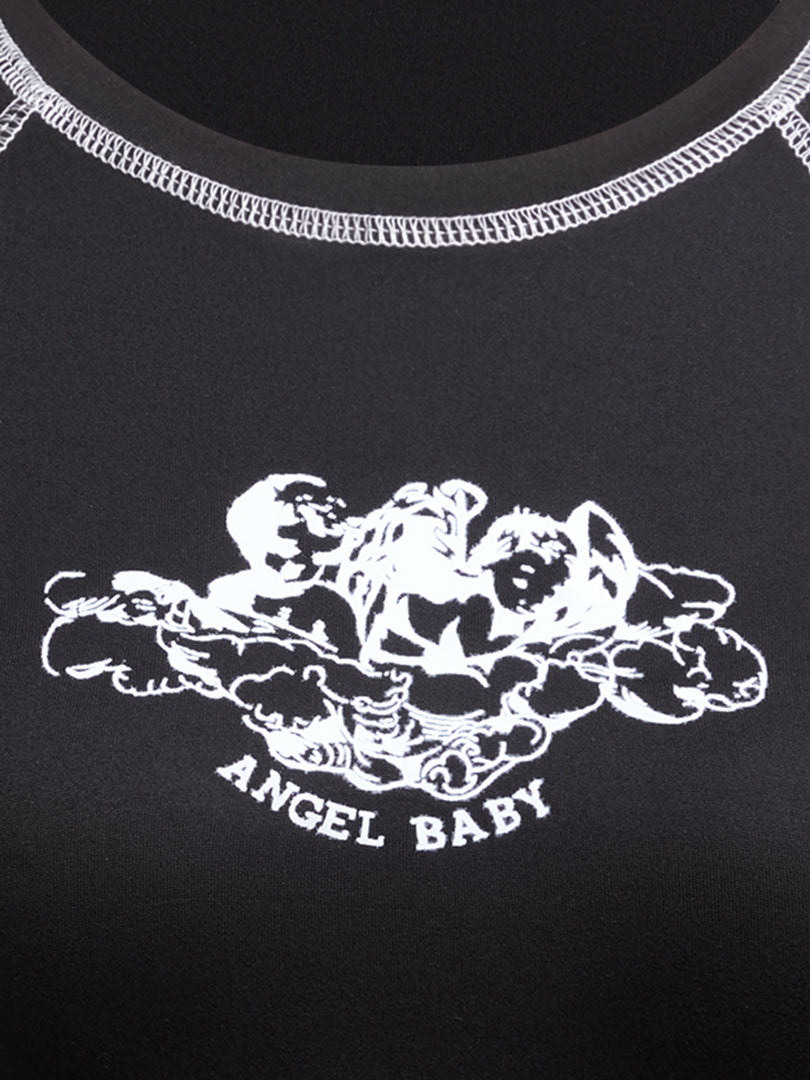 Printed Pullover T-Shirt 1258812