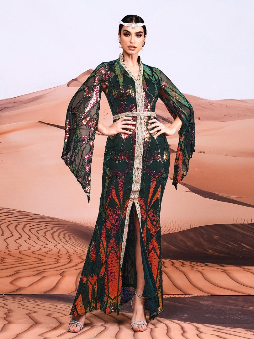 Sequinned Arabian Dresses 1321442