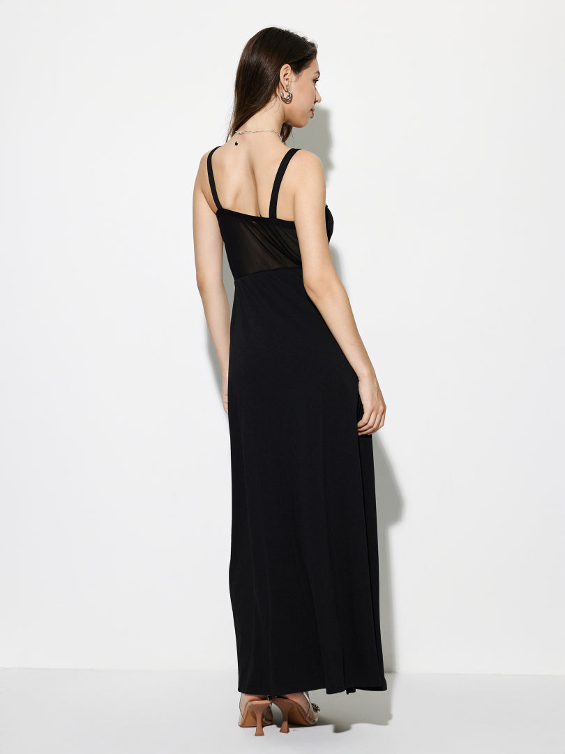 Sheer A-Line Dress 1276632