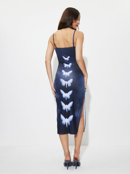 Printed Bodycon Dress 1265662