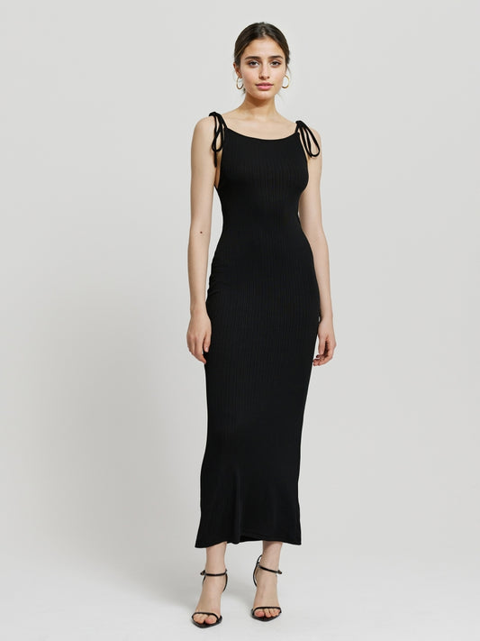 Open Back Bodycon Dress 113433