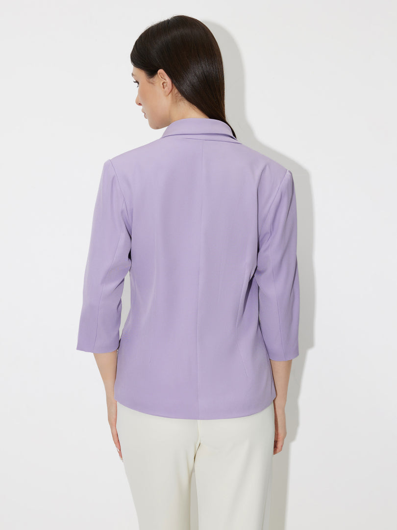 Buttoned Classic Blazer 119277