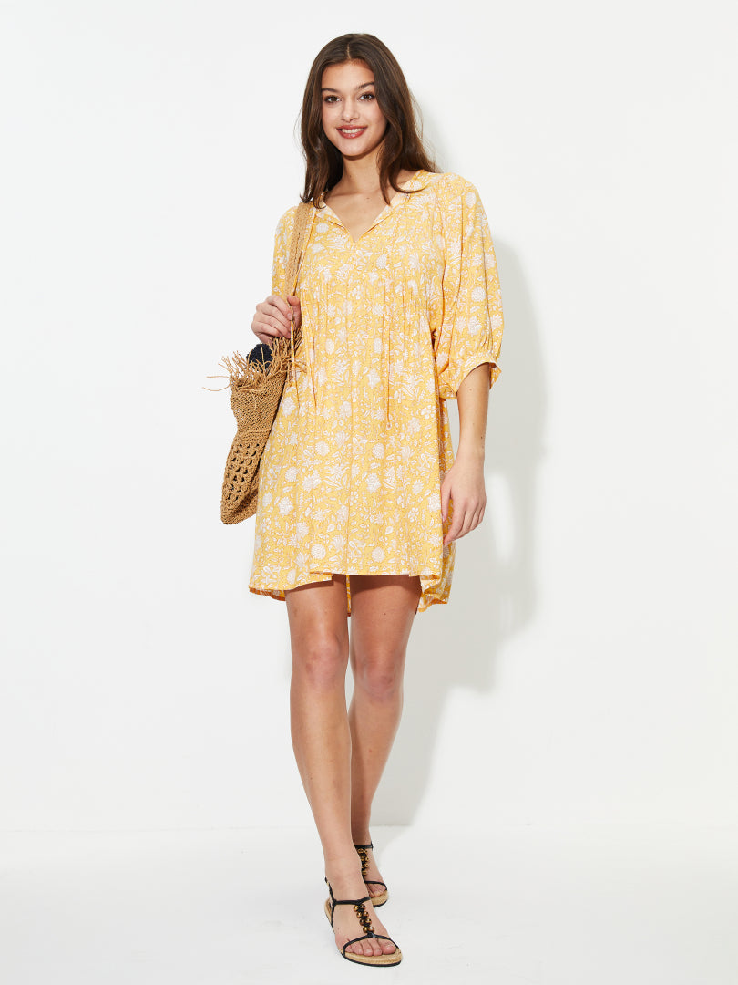 Printed A-Line Dress 1249042