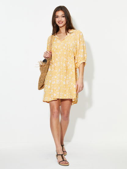 Printed A-Line Dress 1249042