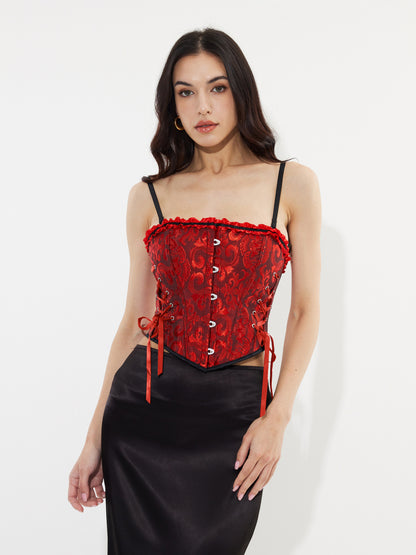Lace Up Cami Top 1238222