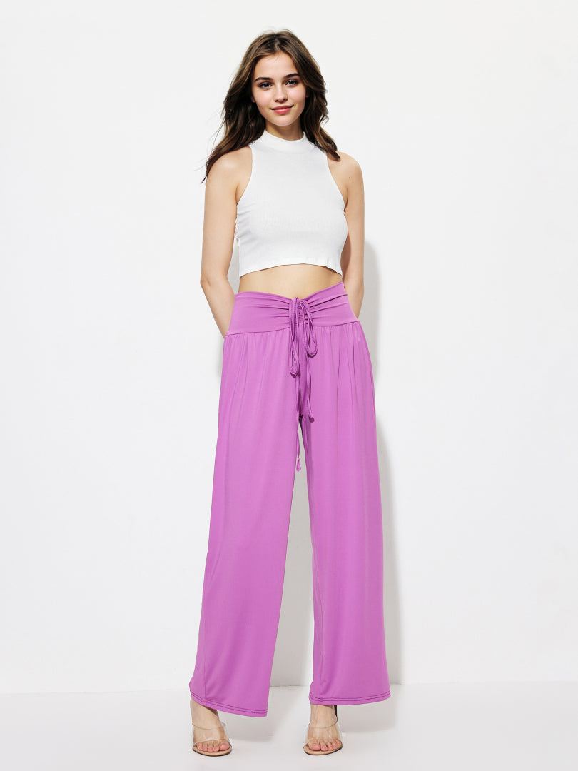 Tied Straight Leg Pants 1266882