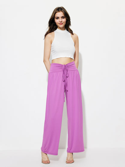 Tied Straight Leg Pants 1266882