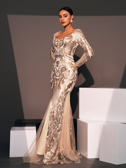 Ruffle Arabian Dresses 1282092