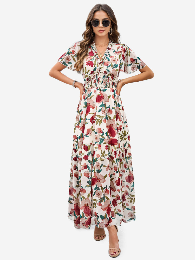 Ruffle A-Line Dress 1237192
