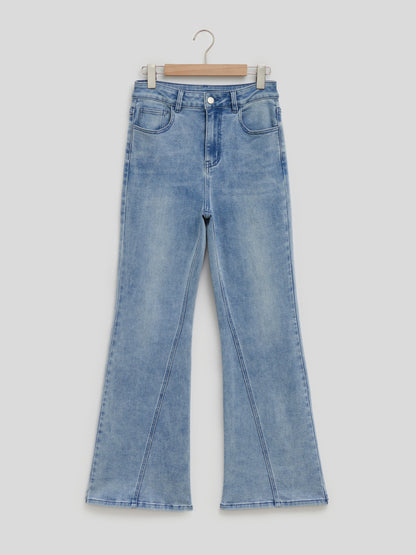 Flared Leg Jeans 116393