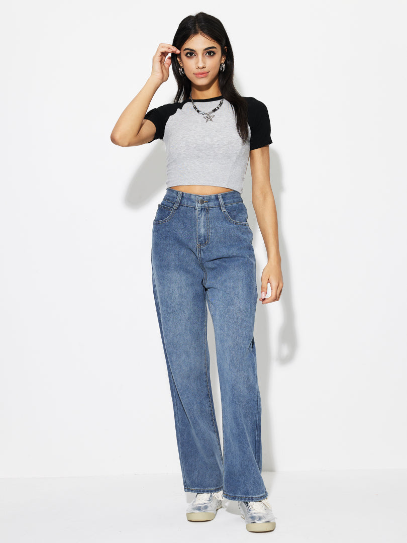 Straight Leg Jeans 1267752