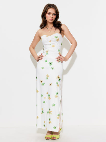 Gathered Bodycon Dress 1296032