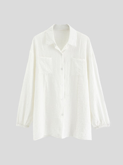 Pocket Placket Blouse 1277612