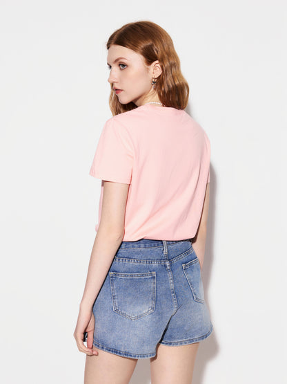 Printed Pullover T-Shirt 1281532