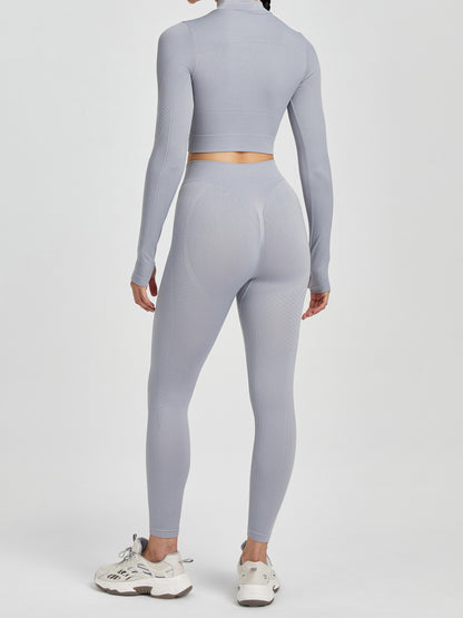 Textured Fitted Track Suit 117466