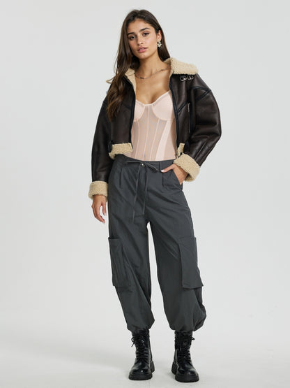 Patchwork Bodysuit 115639