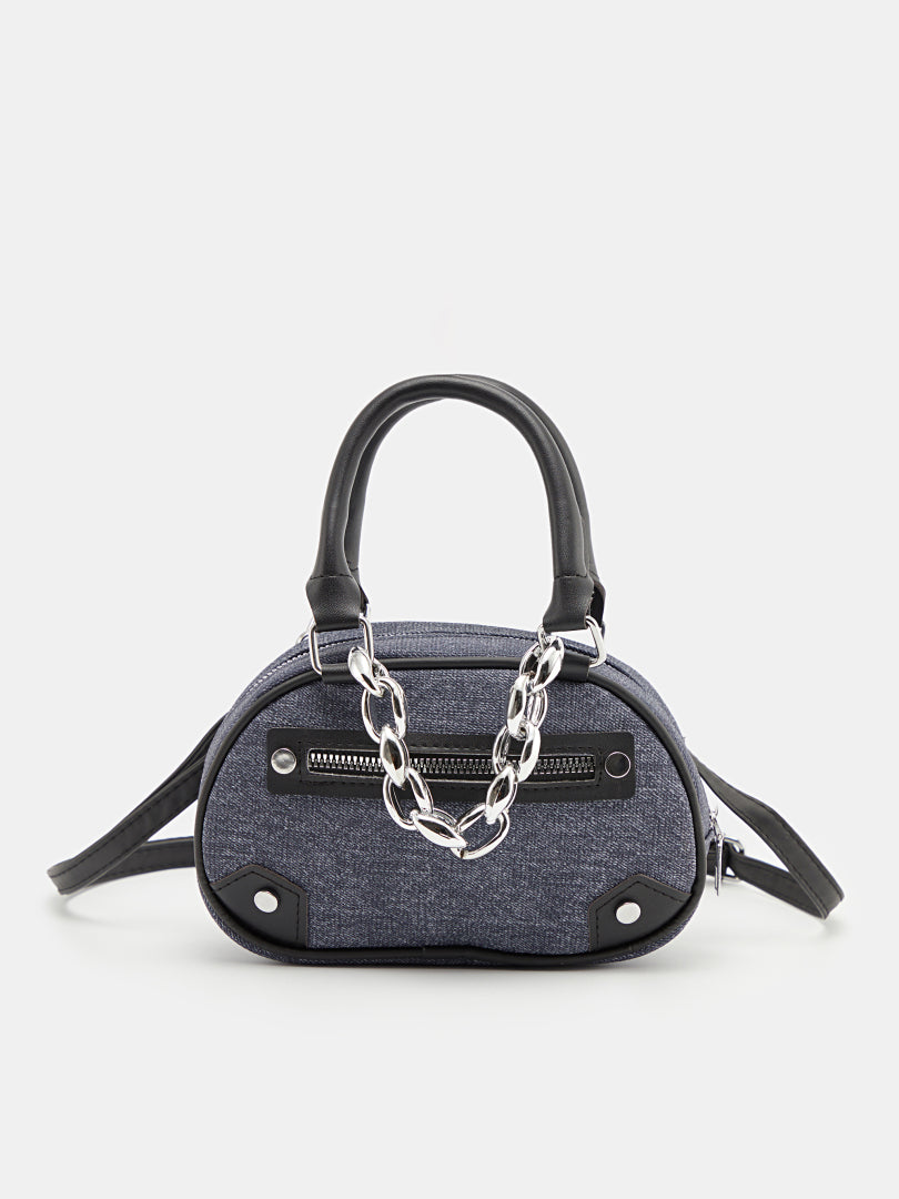 Solid Box Crossbody Bag 1250952