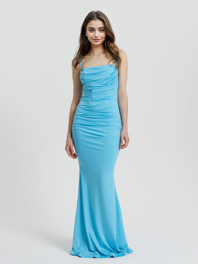 Maxi Gathered Cami Dress 107375