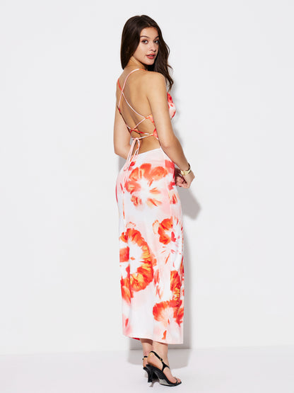 Open Back Bodycon Dress 1299232