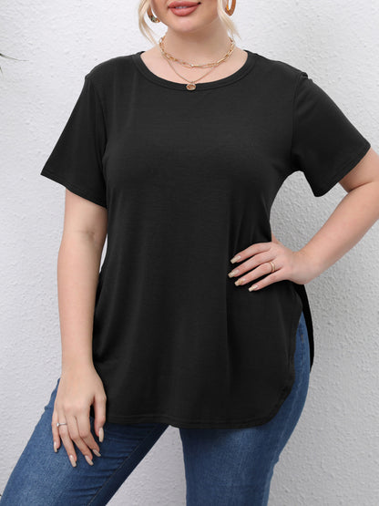 Plus Size    Pullover T-Shirt 1248362