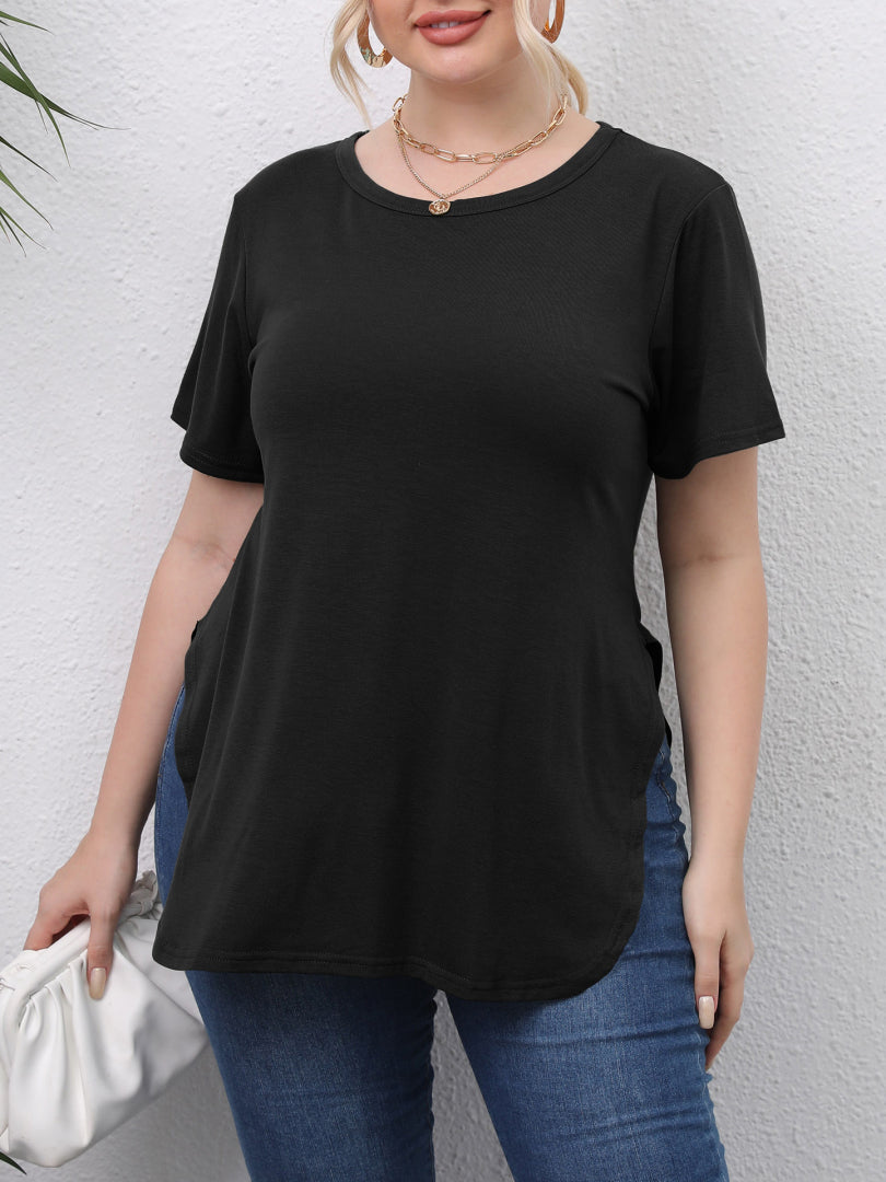 Plus Size    Pullover T-Shirt 1248362