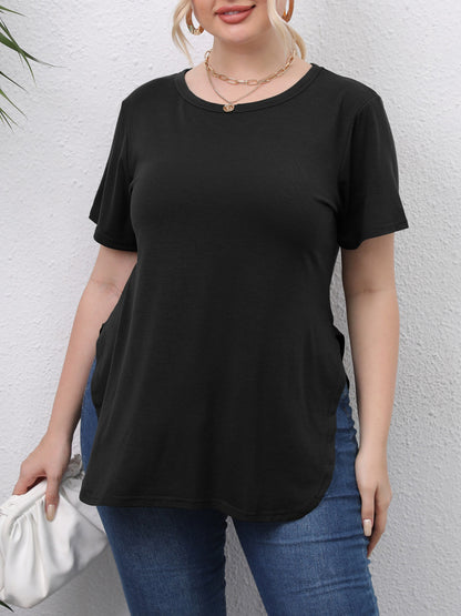 Plus Size    Pullover T-Shirt 1248362