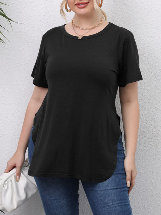 Plus Size    Pullover T-Shirt 1248362