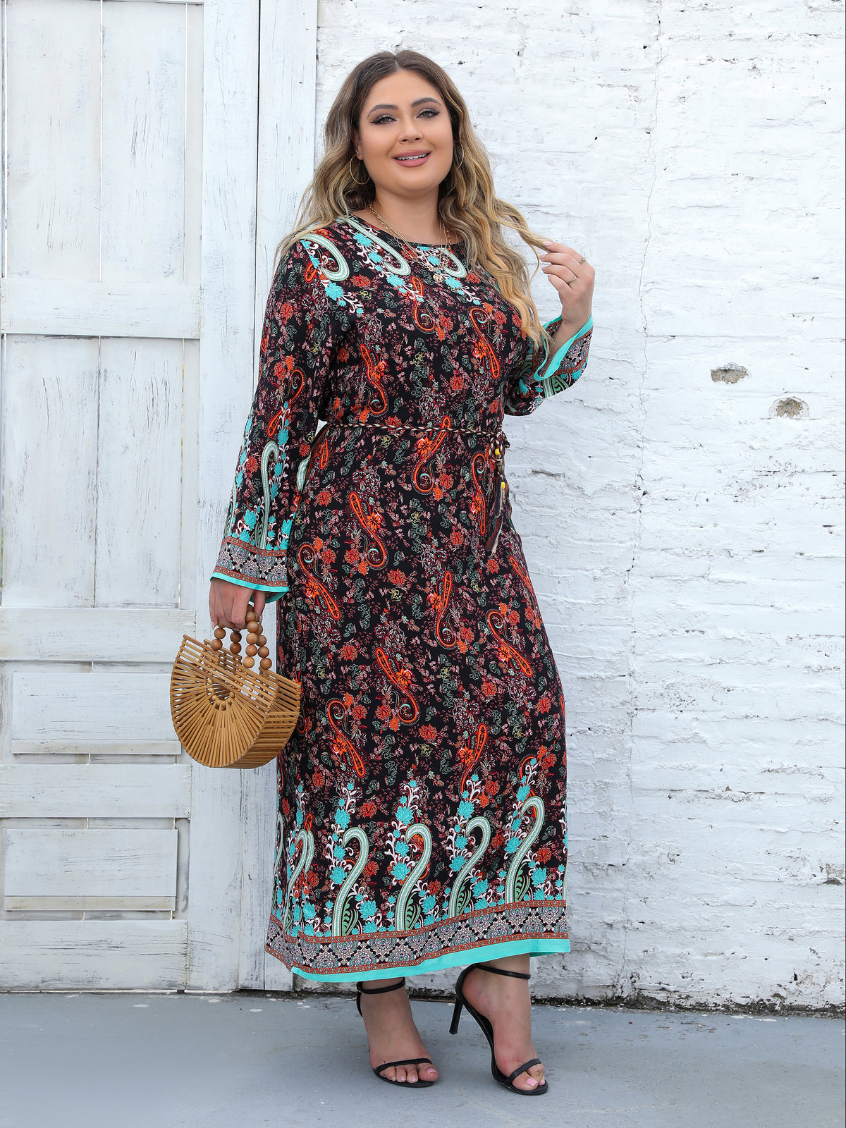 Printed Arabian Dresses 1241662