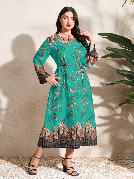 Printed Arabian Dresses 1245732