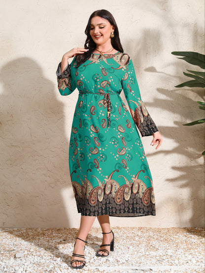 Printed Arabian Dresses 1245732