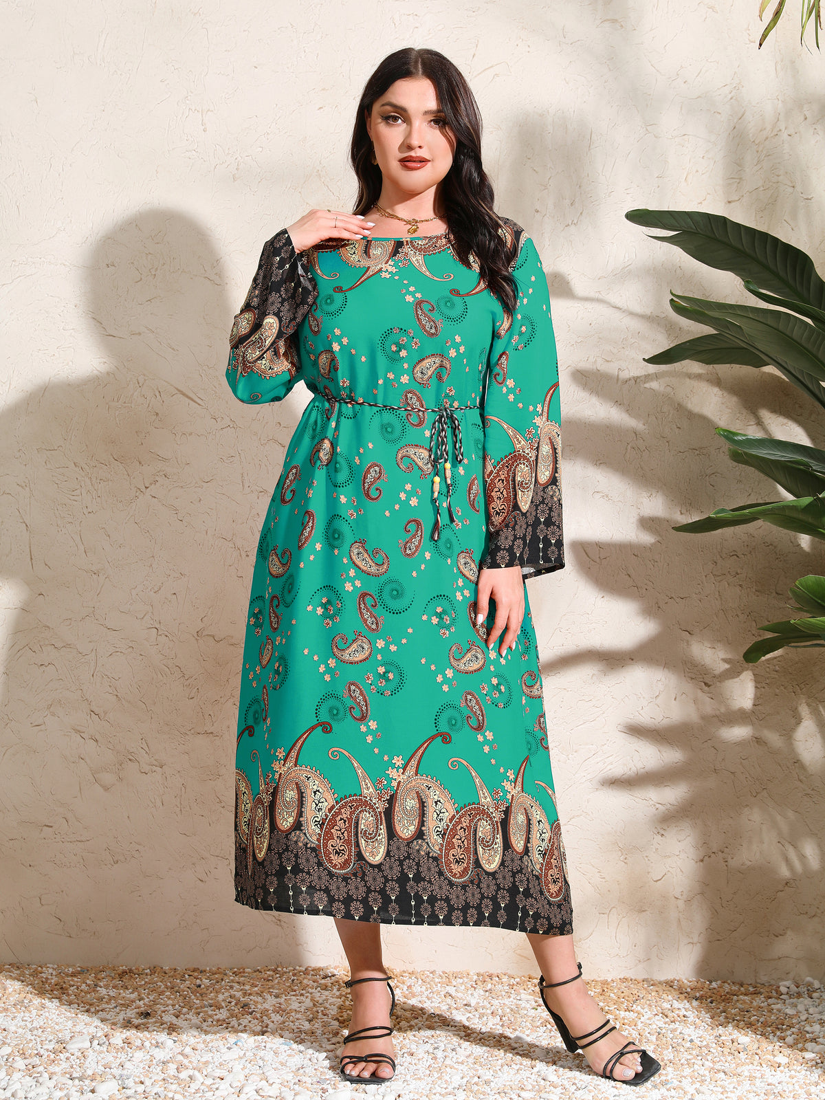 Printed Arabian Dresses 1245732