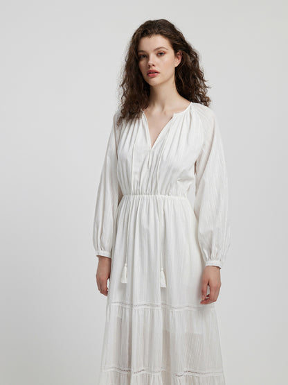جل و بەرگی پەچ وۆرک A-line Ruffle 110599