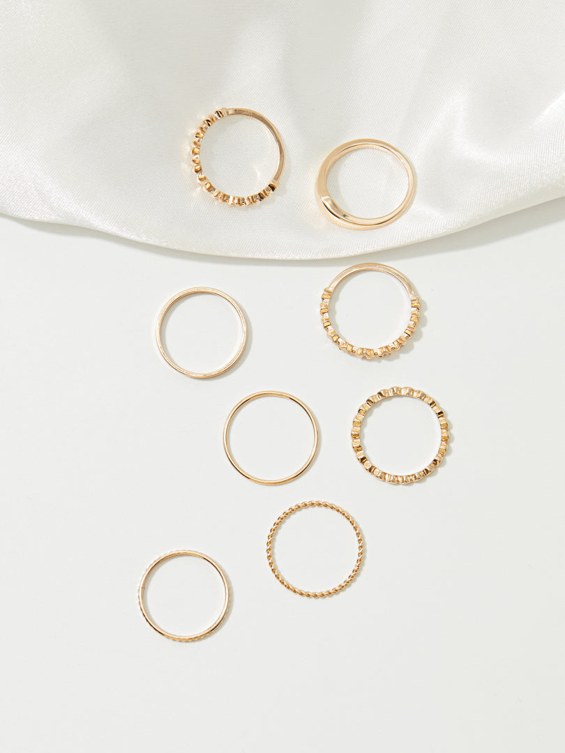 Geometric Ring Set 119704