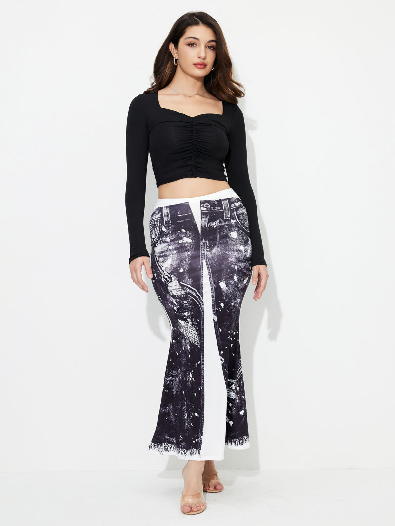 Darted Top 1230661