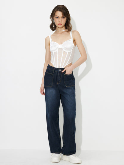 Straight Leg Jeans 1234392