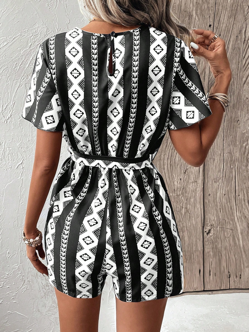 Belted Playsuit 1301022
