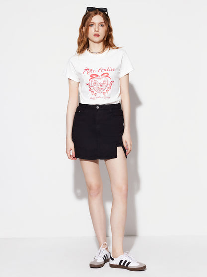 Printed Pullover T-Shirt 1280852