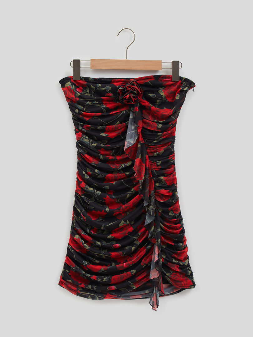 Ruffle Bodycon Dress 115349