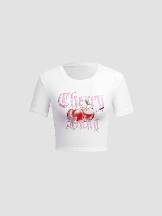 Printed Pullover T-Shirt 1260542