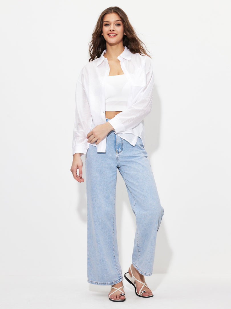 Straight Leg Jeans 1262962