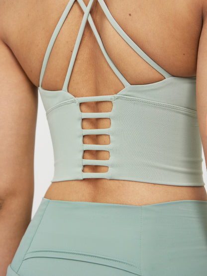 Cut Out Sports Bra 121008