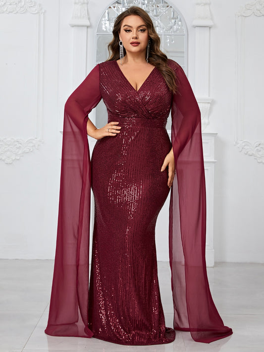 Plus Size Ribbon Arabian Dresses 1288212