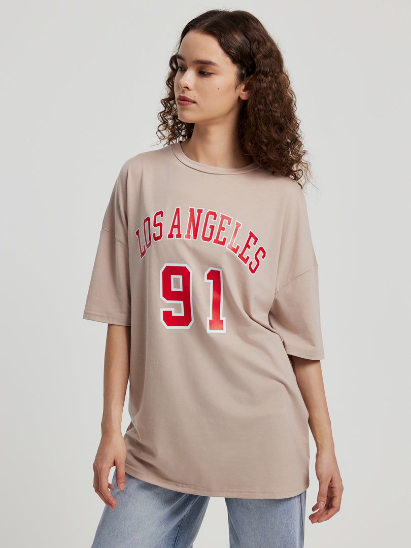 Printed Pullover T-Shirt 74798