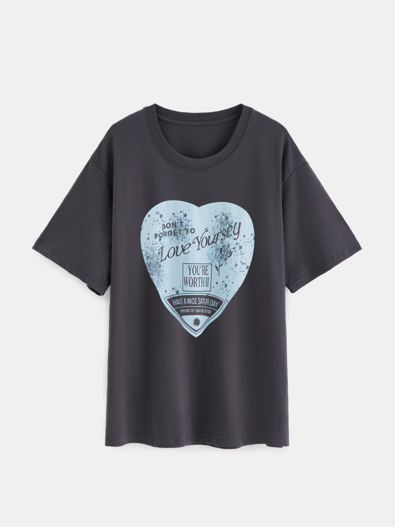 Printed Pullover T-Shirt 1270632
